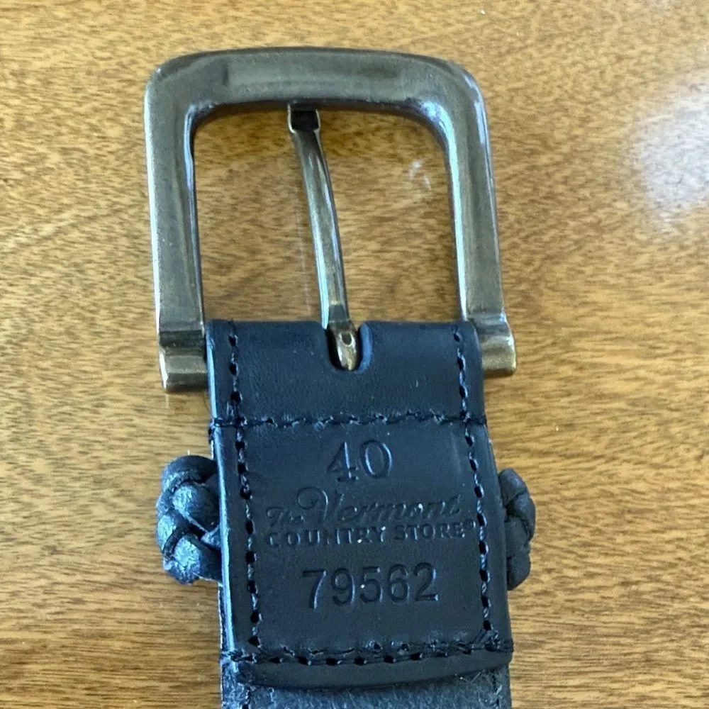 The Vermont Country Store leather belt